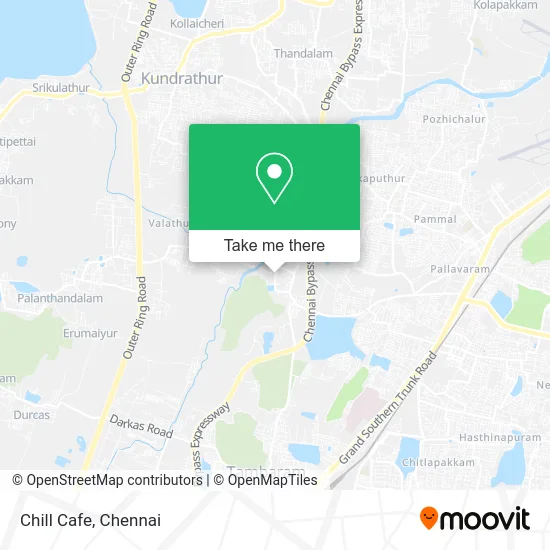 Chill Cafe map
