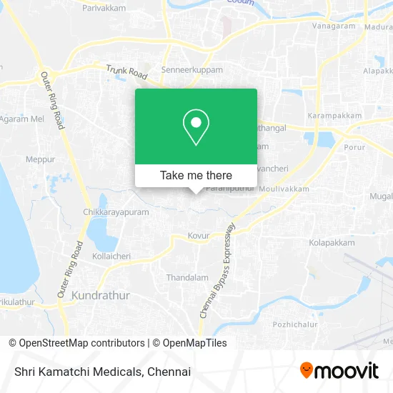 Shri Kamatchi Medicals map