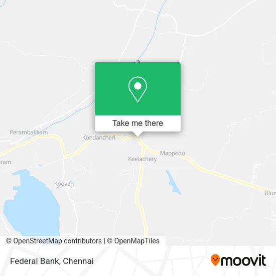 Federal Bank map