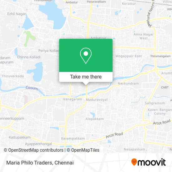 Maria Philo Traders map