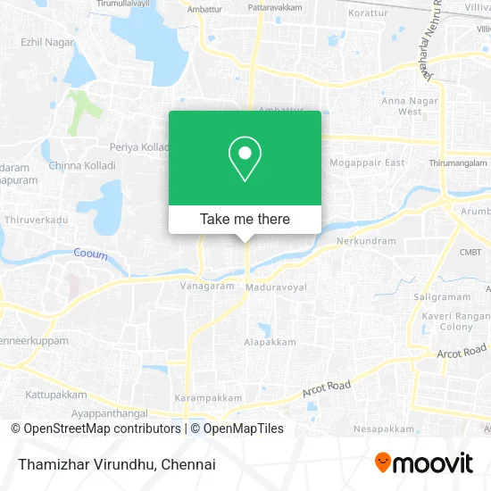 Thamizhar Virundhu map