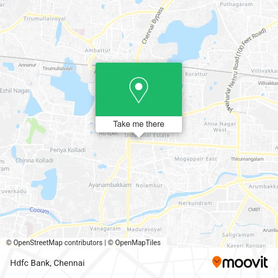 Hdfc Bank map