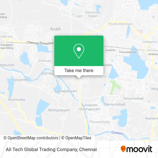 All Tech Global Trading Company map