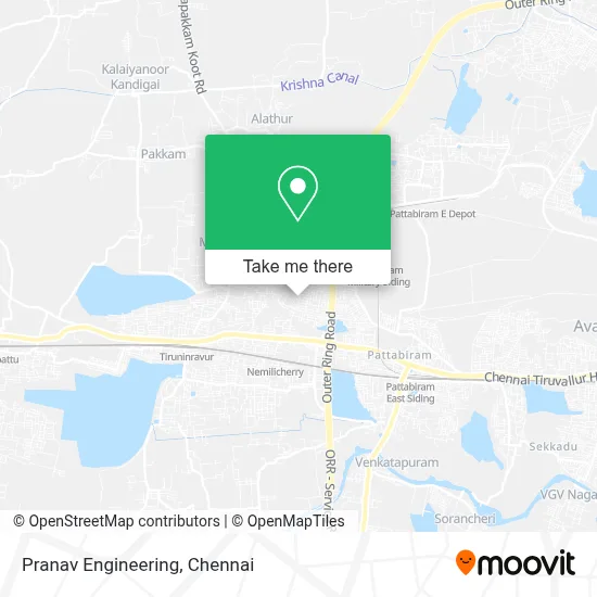 Pranav Engineering map