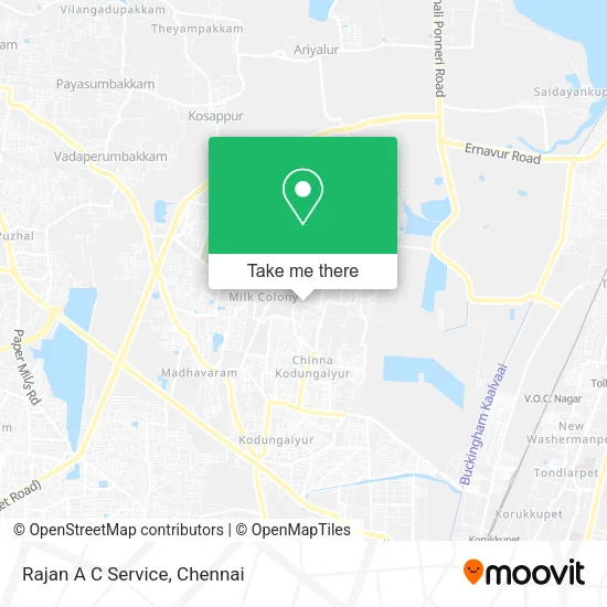 Rajan A C Service map