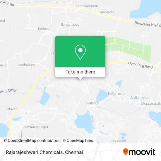 Rajarajeshwari Chemicals map
