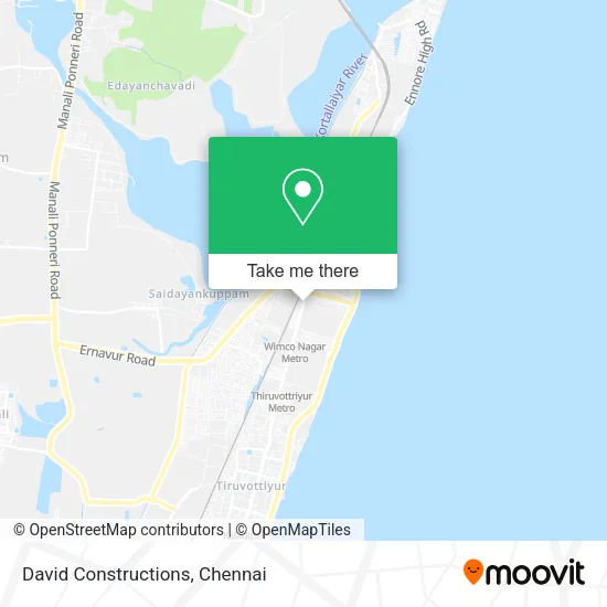 David Constructions map
