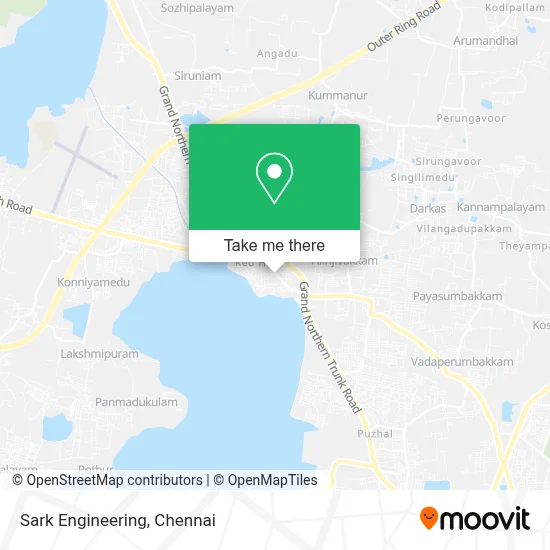 Sark Engineering map