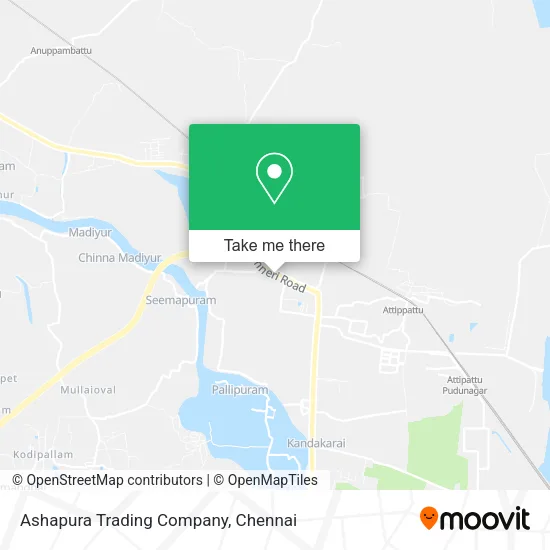 Ashapura Trading Company map