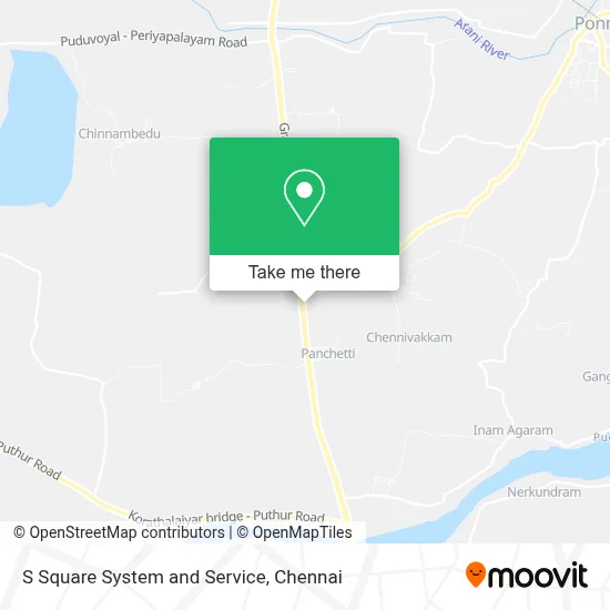 S Square System and Service map