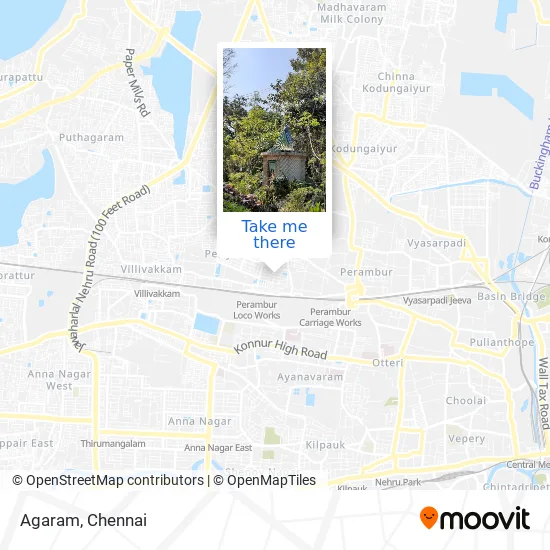 Agaram map