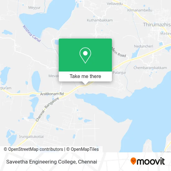 Saveetha Engineering College map