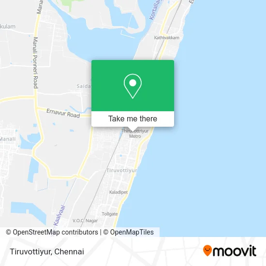 Tiruvottiyur map