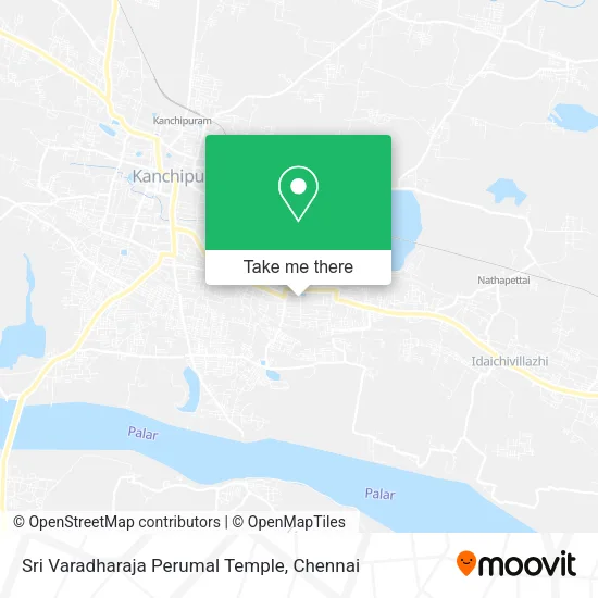 Sri Varadharaja Perumal Temple map
