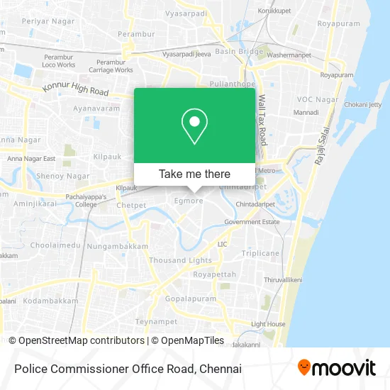 Police Commissioner Office Road map