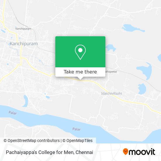 Pachaiyappa's College for Men map