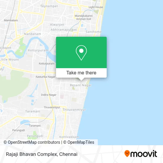 Rajaji Bhavan Complex map