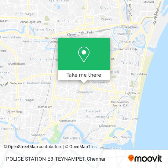POLICE STATION-E3-TEYNAMPET map