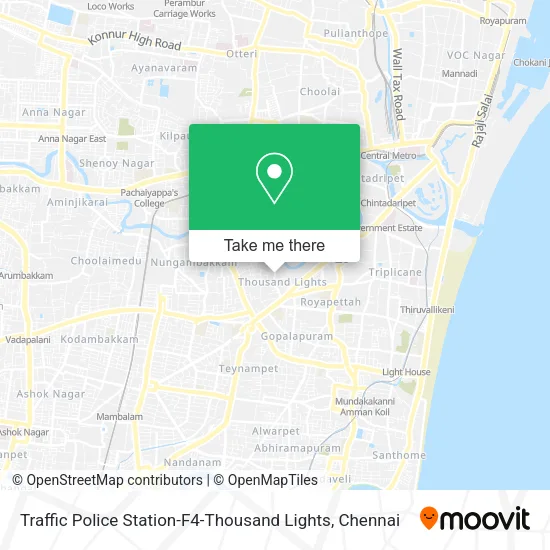 Traffic Police Station-F4-Thousand Lights map