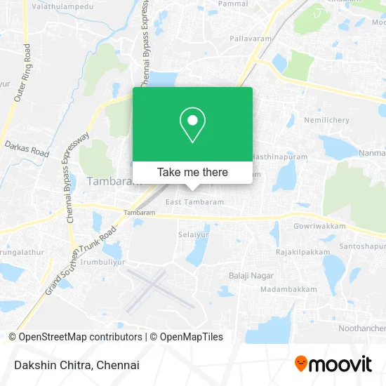 Dakshin Chitra map