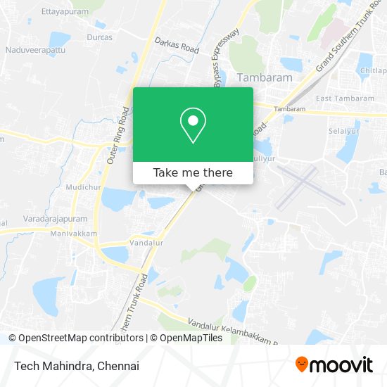 Tech Mahindra map