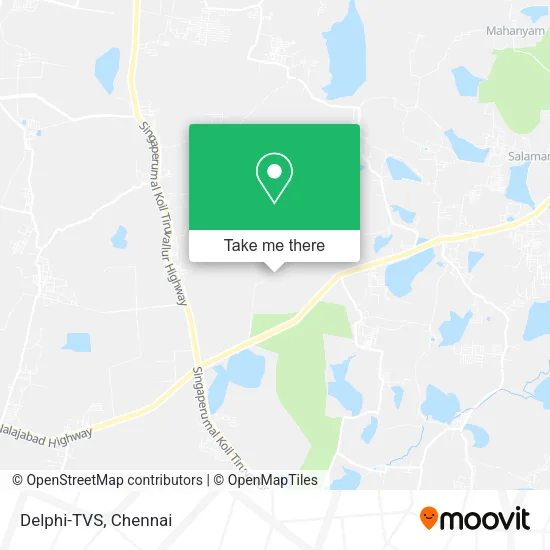 Delphi-TVS map