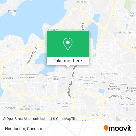 Nandanam map