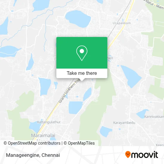 Manageengine map