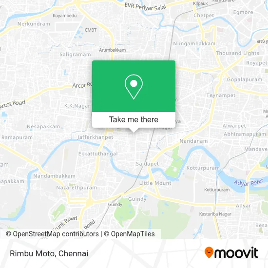 Rimbu Moto map