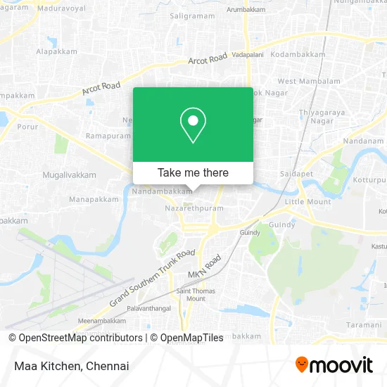 Maa Kitchen map