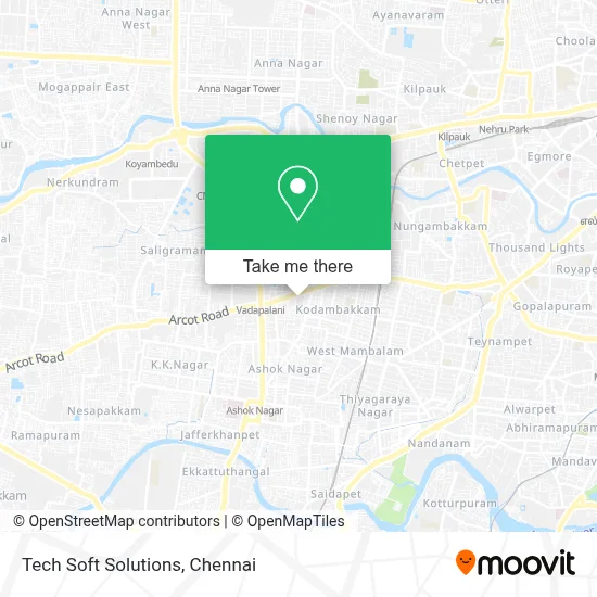 Tech Soft Solutions map