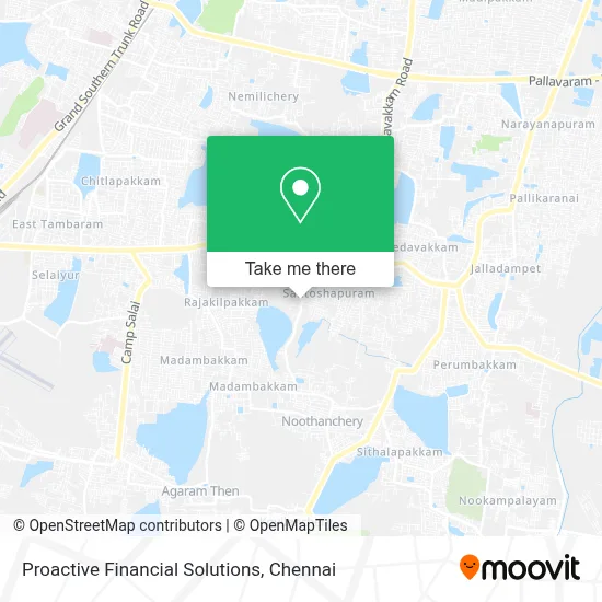 Proactive Financial Solutions map