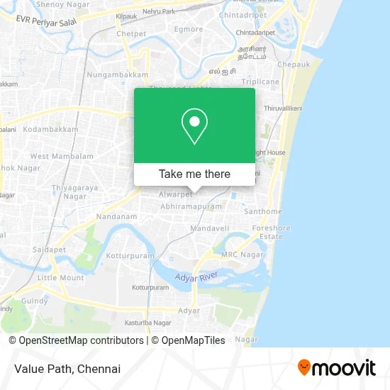 Value Path map