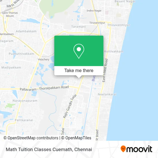 Math Tuition Classes Cuemath map