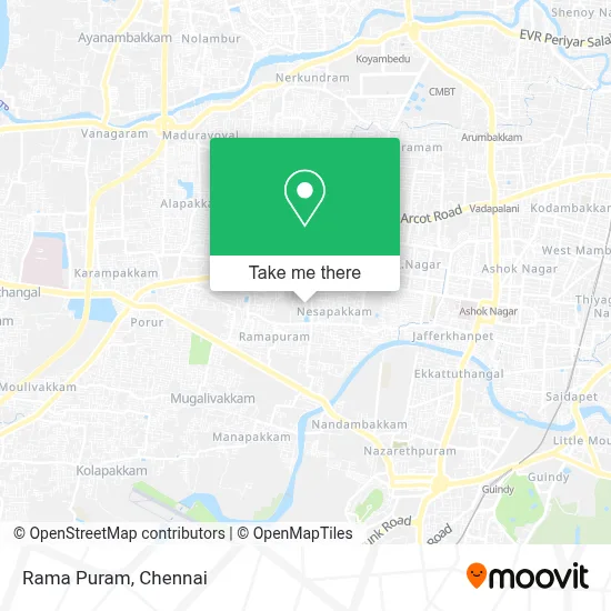 Rama Puram map