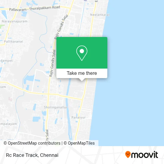 Rc Race Track map
