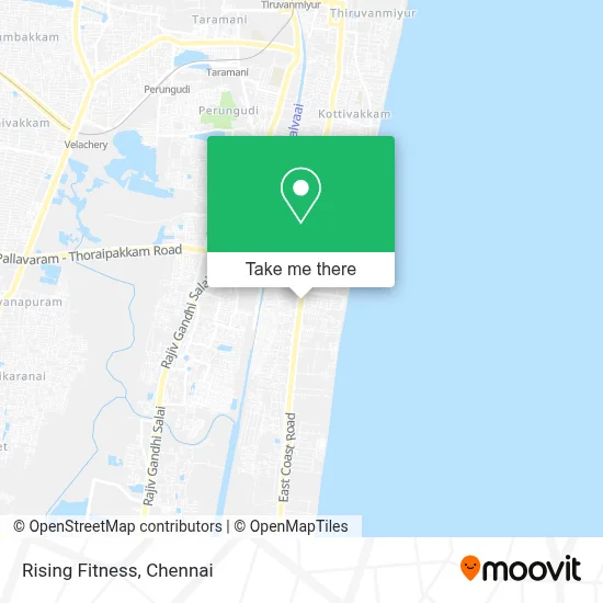 Rising Fitness map