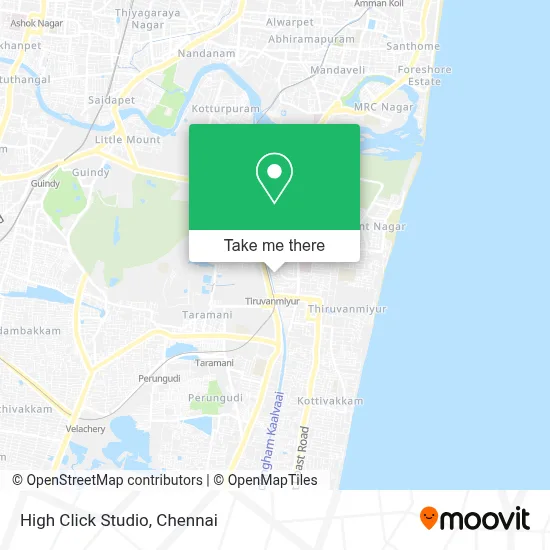 High Click Studio map