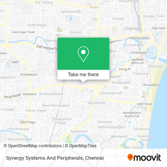 Synergy Systems And Peripherals map