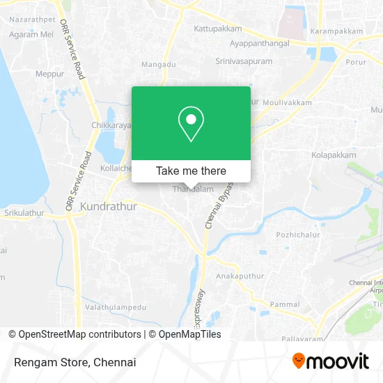 Rengam Store map