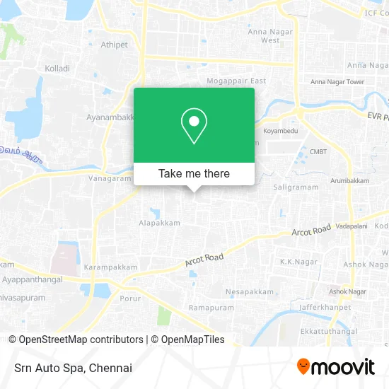 Srn Auto Spa map