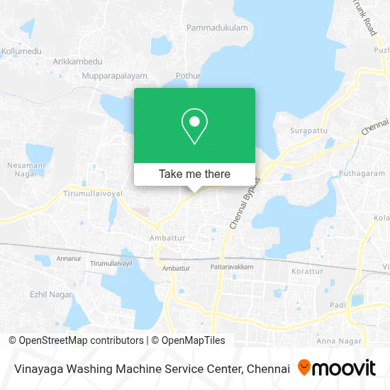 Vinayaga Washing Machine Service Center map