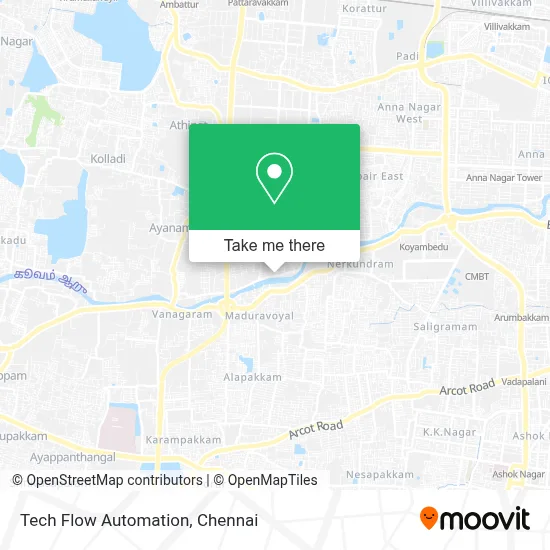 Tech Flow Automation map
