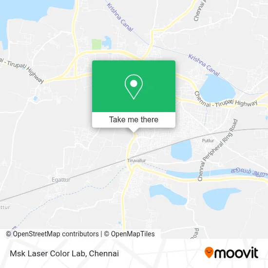 Msk Laser Color Lab map