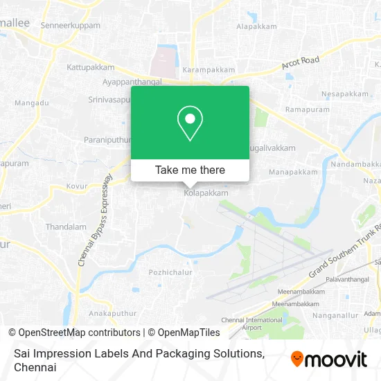 Sai Impression Labels And Packaging Solutions map