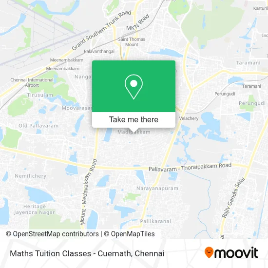 Maths Tuition Classes - Cuemath map