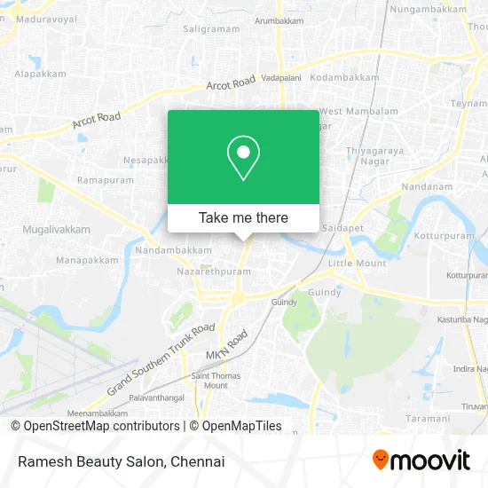 Ramesh Beauty Salon map