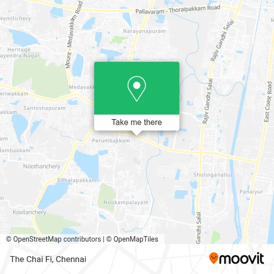 The Chai Fi map
