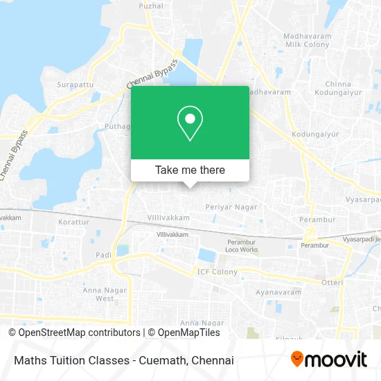 Maths Tuition Classes - Cuemath map