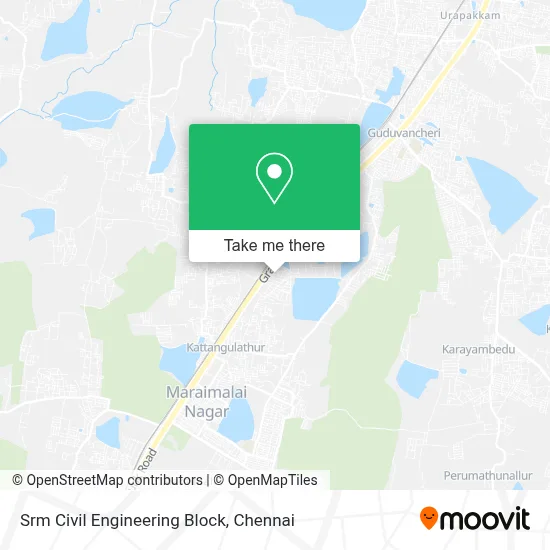 Srm Civil Engineering Block map